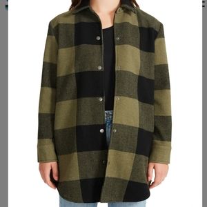 BB Dakota Eldridge Plaid Coat
